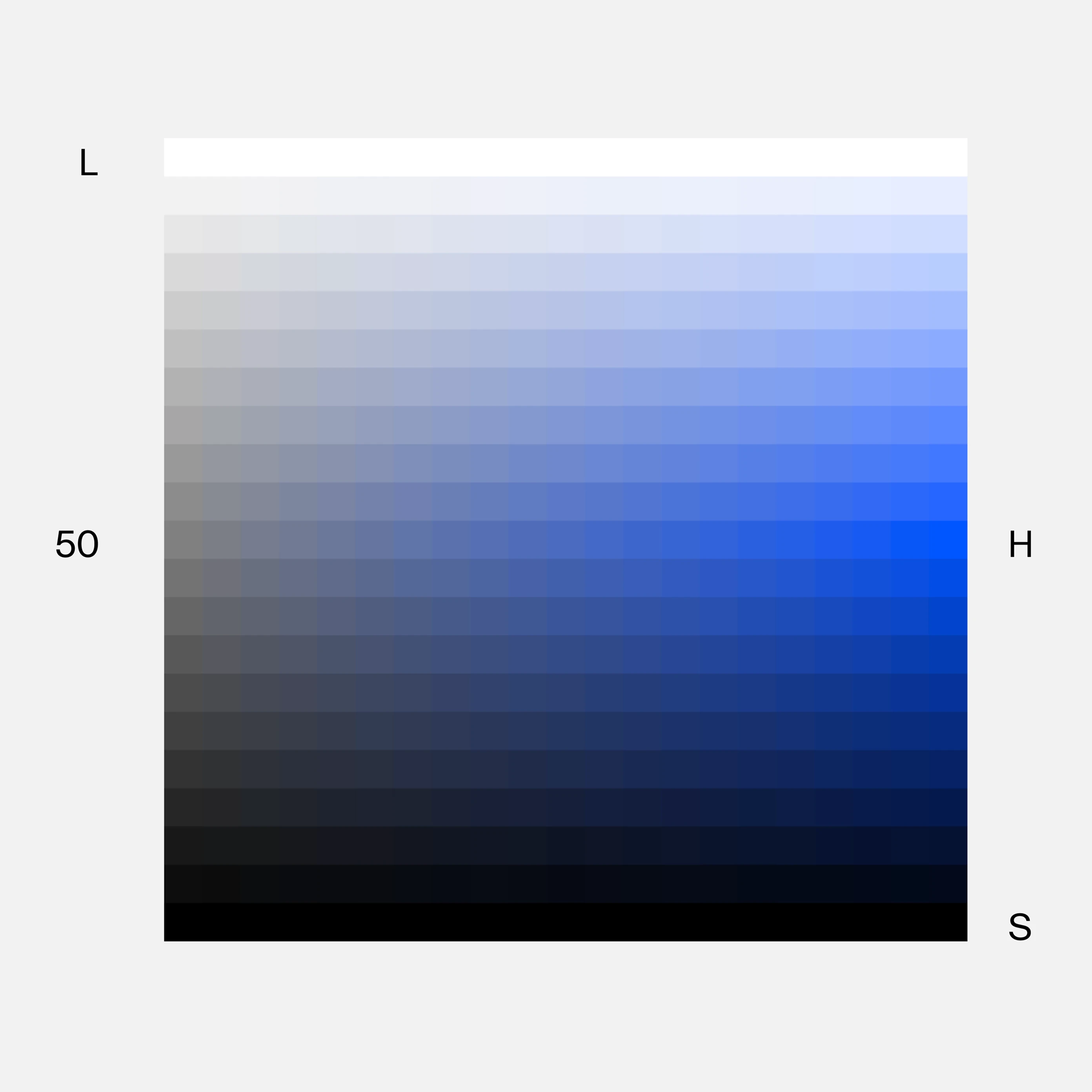 HSL color definition for Xiaohongshu dark mode